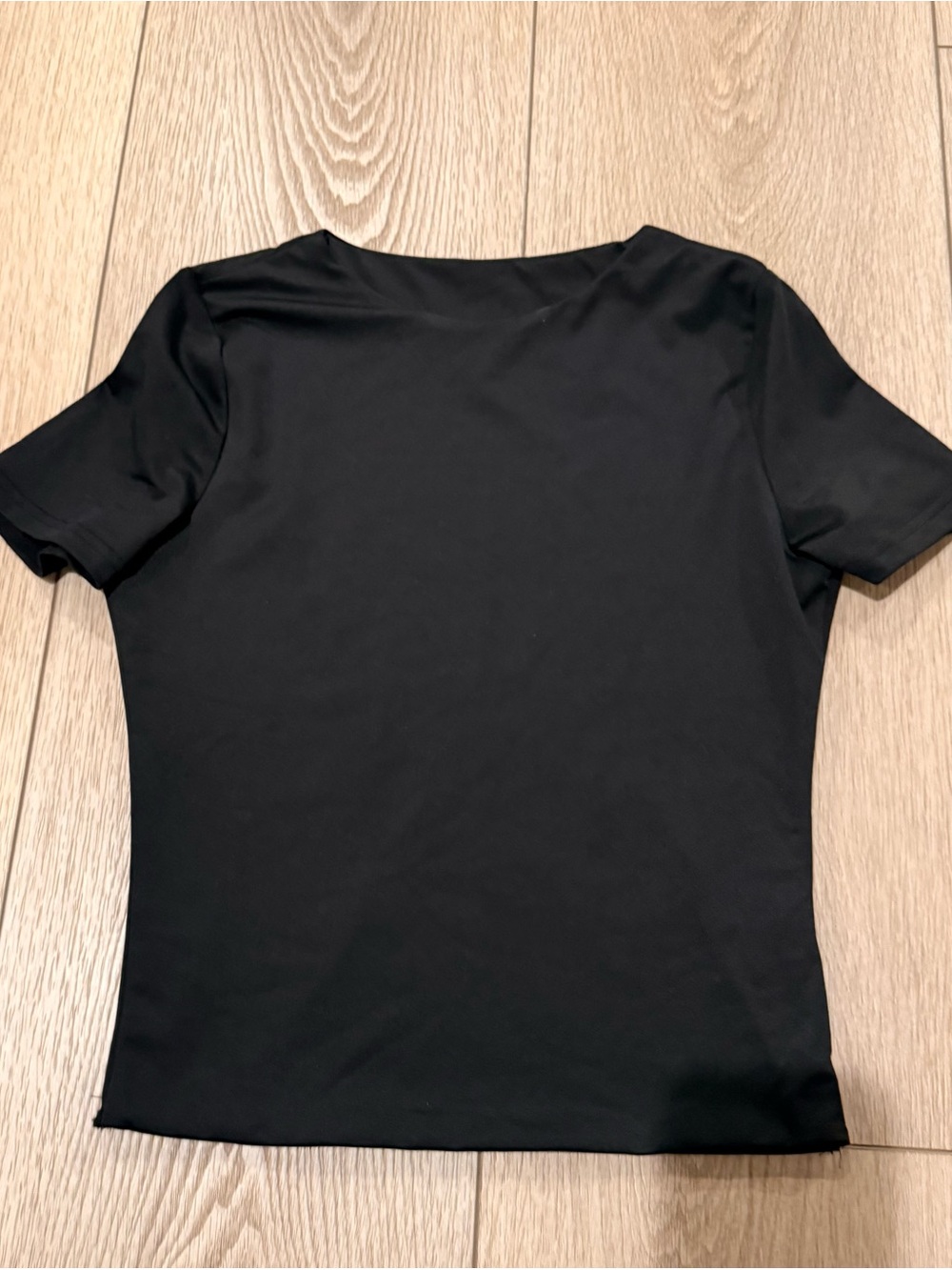 SHEIN Black Short-Sleeve Women's Tee